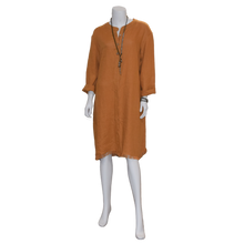 Load image into Gallery viewer, Chester Dress/Tunic- Oversized , Raw Edge Hem