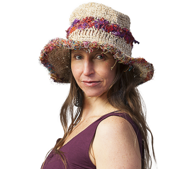 Hemp Cotton Wire Rim Hat/Silk