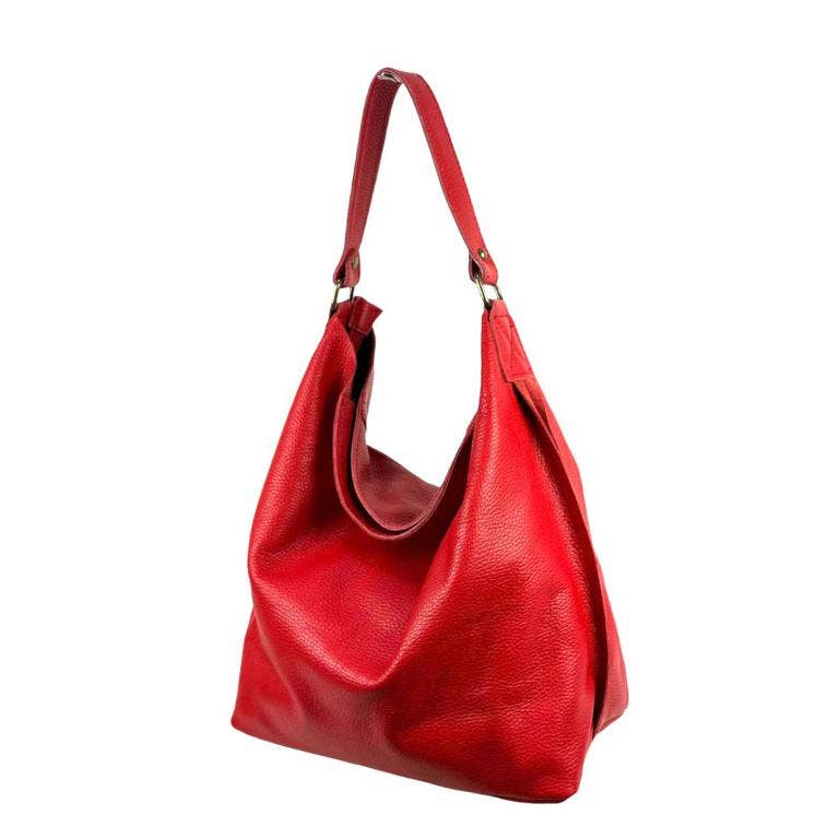 Boho Handbag: Red