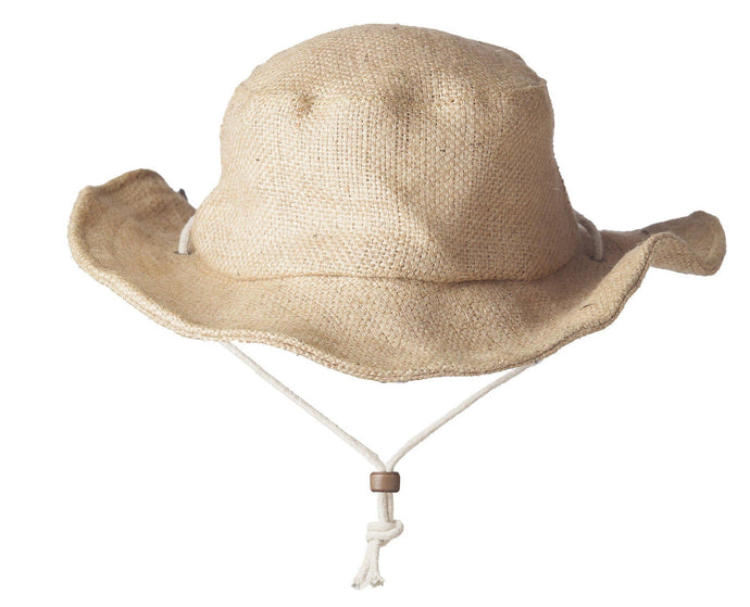 Jute Wire Rim Hat