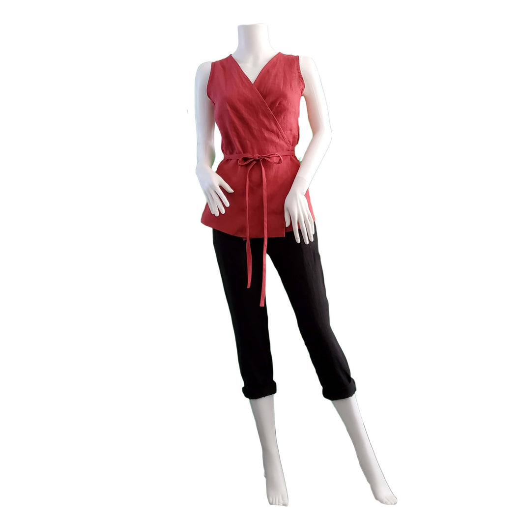 The Sherbrooke Wrap Top