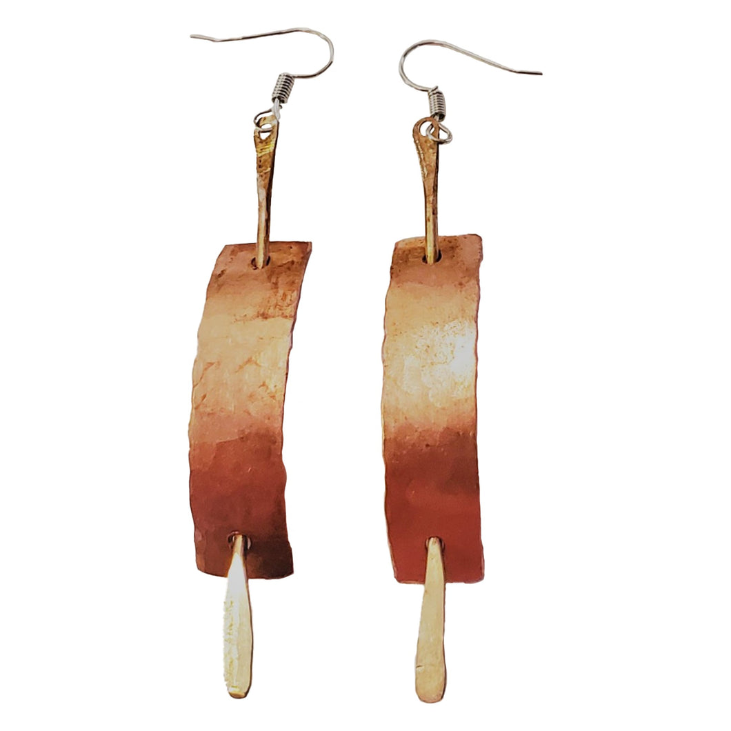 Brass Post Earring # JE10