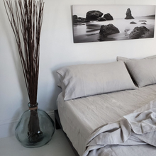 Load image into Gallery viewer, Pair of Queen Pillow Cases, Light Grey