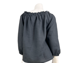 Load image into Gallery viewer, Stevie Blouse: Charcoal